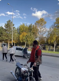 一瞬で終わったテスト走行