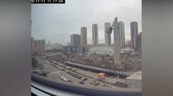 安全無視の解体作業で構造物が崩落