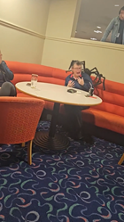 巨大クモが落ちてきてびっくり