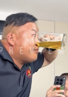 ビールを鼻から飲んでみた
