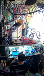 スマホが突然発火