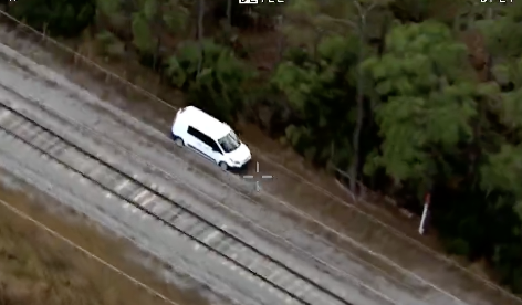 車を盗んで逃走を続けるも逮捕された男