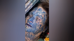 おばあちゃんをアバターに変身させた孫