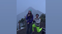 彼女がプロポーズに応えたら火山が噴火