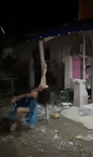 ストリートポールダンス失敗