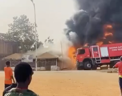 急ぎすぎた？消防車