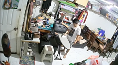 アイロンを温めていたら発火